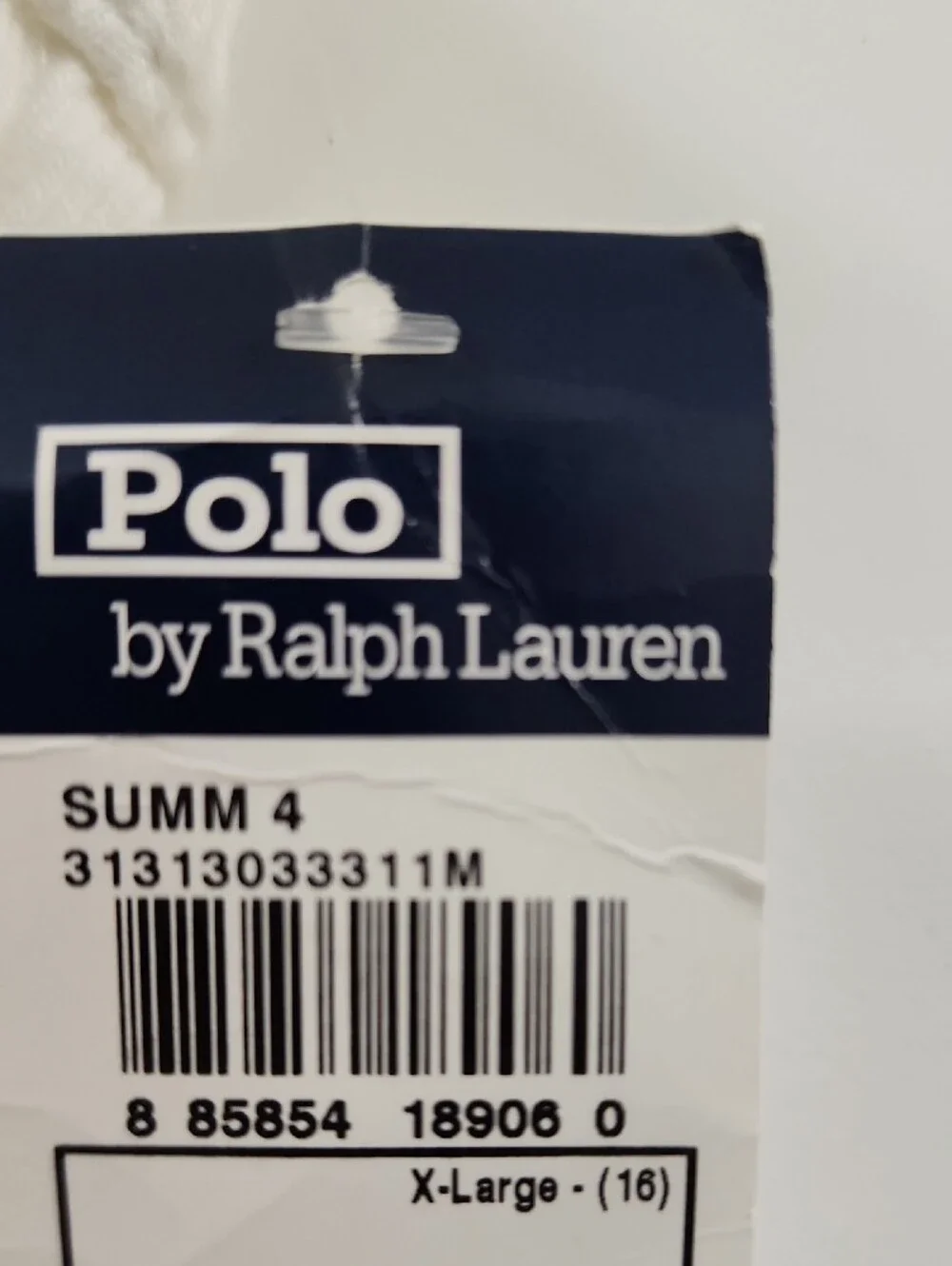 Ralph Lauren White Ribbed Racerback Tank Dress with Flounce Hem